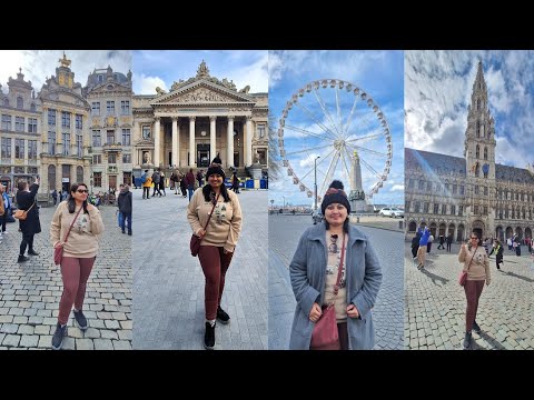 Grand Palace🏰/Town Hall🏛/City Museum⛪️/Bourse de Palace🏯/Point de View Marolles🎡/Brussels🌇/Belgium🇧🇪
