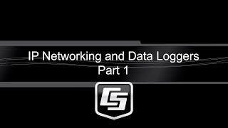 ip networking and data loggers part 1