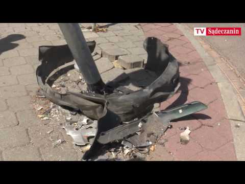 Wypadek w Nowym Sączu na ul. Limanowskiego i Al. Batorego