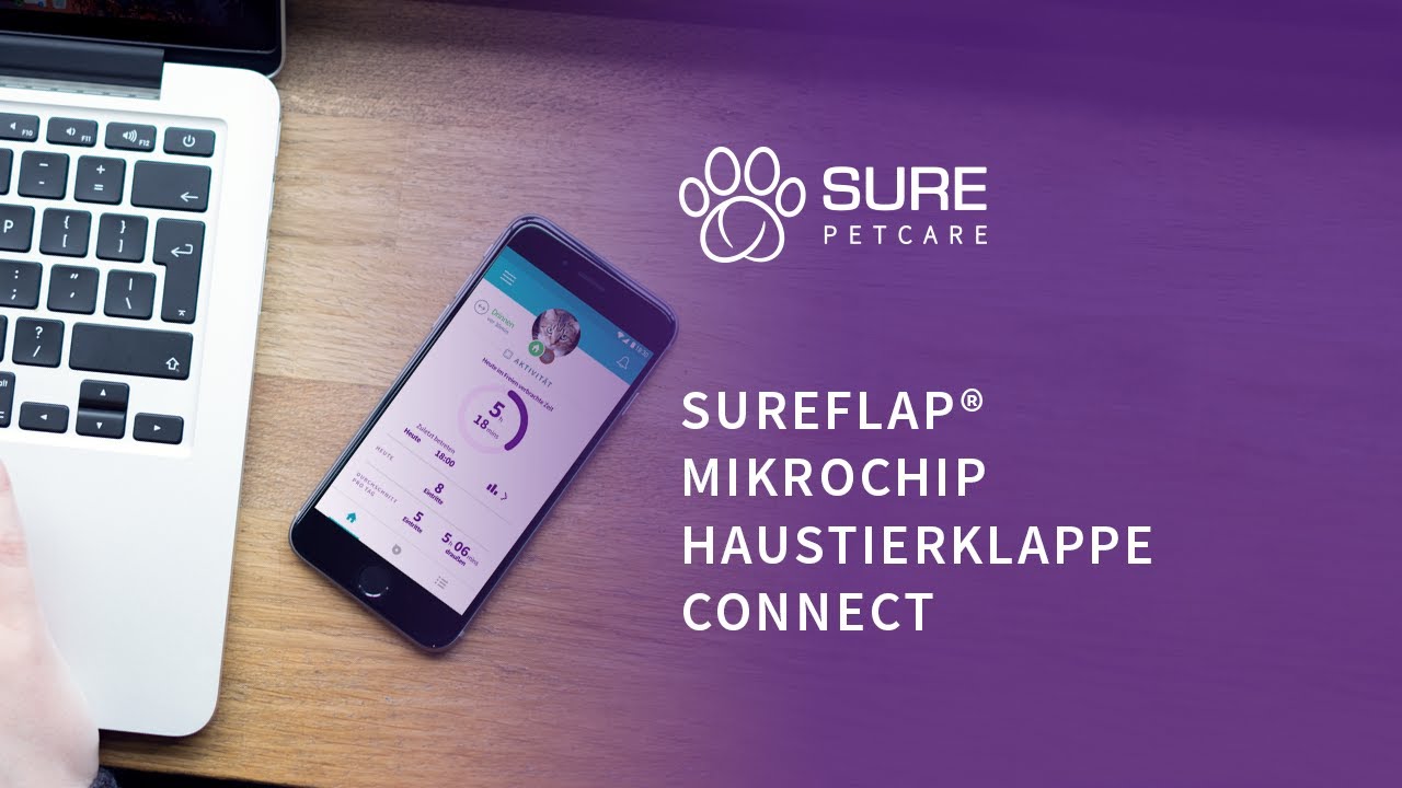 SureFlap Freilauftür Connect XL mit Mikrochip-Erkennung