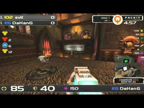 QuakeCon 2013 Duel (LB) Bronze Final Evil vs DaHanG (map 2 of 3)
