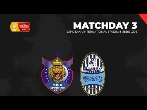 Dino Sc vs Broad City Fc MD3 Tcc Cup Game 2025/26 Season 