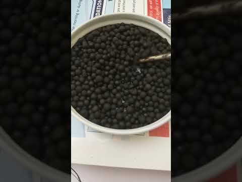 Black humic amino balls, for agriculture