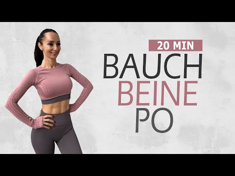 20 MIN BBP ON THE MAT / Train your stomach, legs and bottom lying down | Katja Seifried