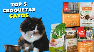 Top 5 Mejores Croquetas para Gatos en 2026 🐱 | Marcas de Alimento Premium y Saludable