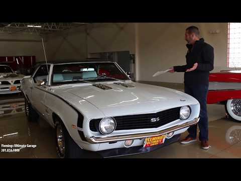 '69 Chevrolet Camaro SS396/375HP for sale with test drive, driving sounds, and walk through video