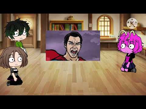 Mha reacts to superhero bowl