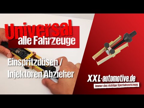 Einspritzdüsen einfach ausbauen, Injektor-Abzieher, Universal für Diesel und Benzin