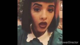 Melanie Martinez Lip Syncing to Patsy Cline's Song Heartaches