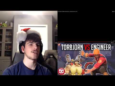 TORBJORN VS ENGINEER RAP BATTLE by JT Music (Overwatch vs TF2) Reaction