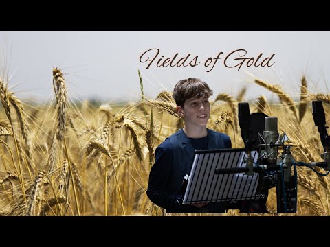 12-year-old Luca Brugnoli sings beautiful arrangement of  Fields Of Gold