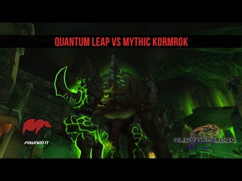 Quantum Leap vs Mythic Kormok (Resto Druid PoV)