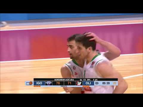 Two dunks in 15 seconds! (Igokea - Petrol Olimpija, 16.11.2018)