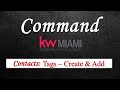 Command: Contacts - Create & Add Tags