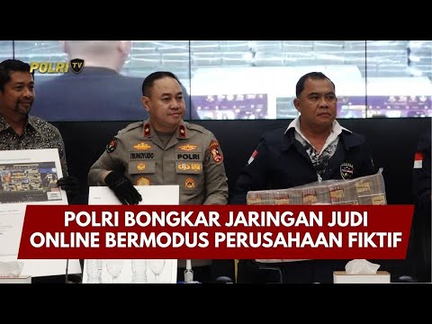 PRESISI UPDATE:POLRI BONGKAR JARINGAN JUDI ONLINE BERMODUS PERUSAHAAN FIKTIF 07/01/26 (21.00)