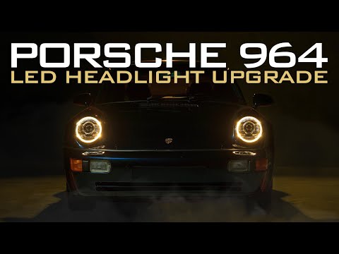 Reviving Retro Vibes | Epic Porsche 964 Morimoto XB Headlight Installation!