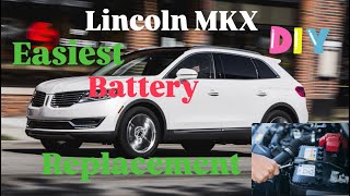 Lincoln MKX Easiest Battery Replacement 🔋🚗