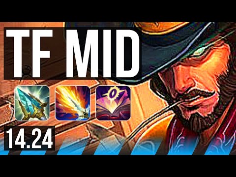 TWISTED FATE vs VEIGAR (MID) | NA Grandmaster | 14.24