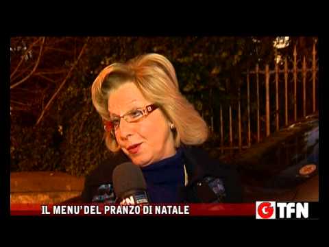 IL MENU’ DEL PRANZO DI NATALE