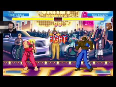 Ultra Street Fighter 2 1st Online MP pt33 - Broken OP Ken FTL