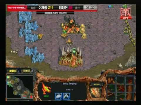 NATE MSL 09 Ro32 Group D Set 1 - Jaedong vs. Crazy-Hydra [1/2]