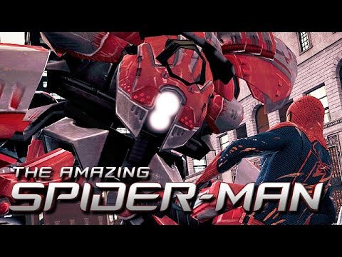 The Amazing Spider-Man Gameplay German - Fliegender Killer Roboter