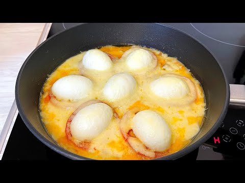 Ich habe noch nie so leckere Eier gegessen! Einfach und leicht zuzubereiten!