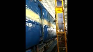 Railway Coach Painting