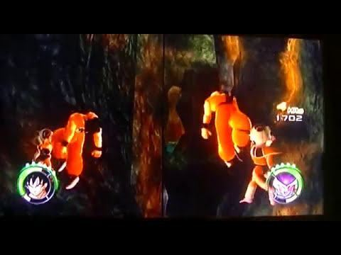 dragon ball z raging blast 2 aiden vs wyatt 3 vs 3