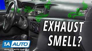 Exhaust Smell Inside Your Car or Truck? Why Does it Only Happen on The Defroster Setting?