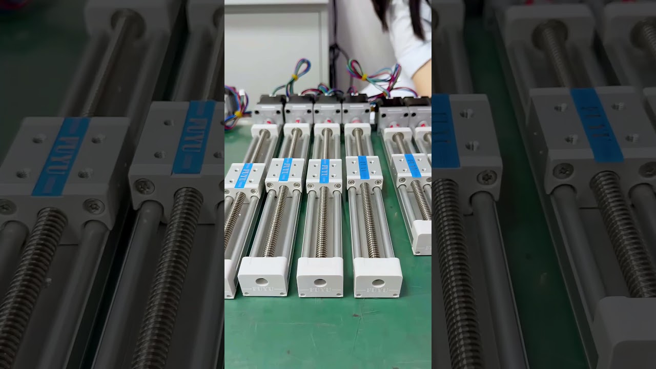 Factory Vlog - Linear Motion Rail Guide Ballscrew Actuator Belt Module #manufacturing #motionsystem