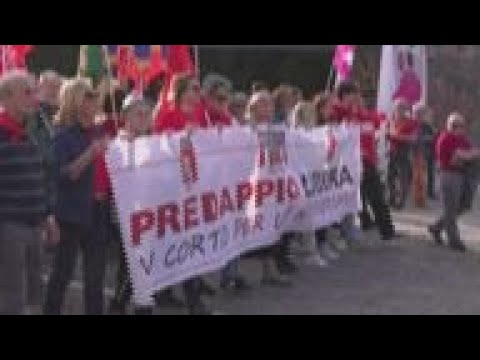 Predappio demo commemorates victory over fascism