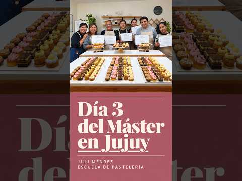 ¡NUEVA FECHA EN JUJUY! MÁSTER PRESENCIAL DE PASTELERÍA