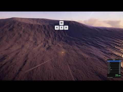 Exo One Speedrun - Just Sagan IV - CARLSPEED