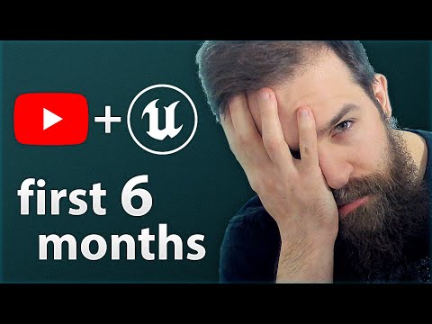6 Months in 6 Mins: My YouTuber + Game Dev Journey  | Unreal Engine 5 | Devlog