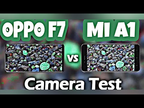 Oppo F7 vs Mi A1 Camera Comparison Test