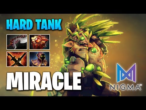 Miracle Bristleback - HARD TANK - Dota 2 Pro Gameplay