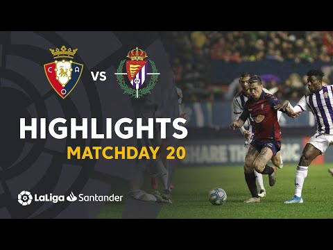 Highlights CA Osasuna vs Real Valladolid (0-0)