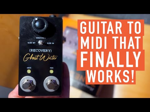 The Recovery Effects Ghost Writer - Guitar to Midi Pedal