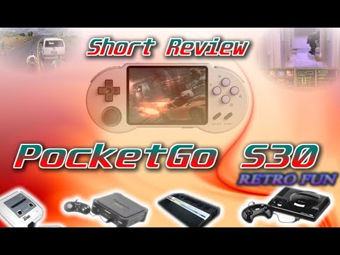 Sebastians Retro Fun - PocketGo-S30 - kurzer Überblick / kurzes Review