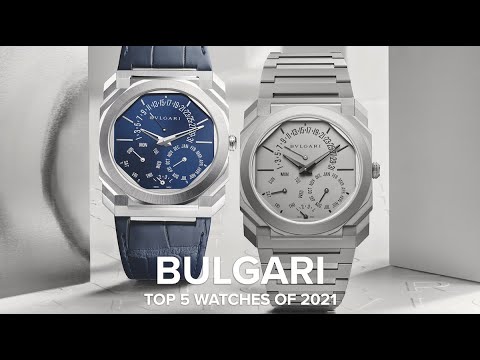 Top 5 new Bulgari watches in 2021, including the brand's SEVENTH world record in a row 🤯
