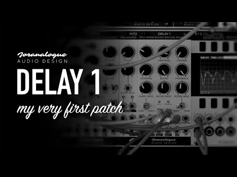 Joranalogue Delay 1 Analogue BBD-Based Delay Eurorack Module image 3