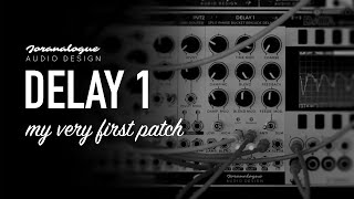 Video thumbnail for Joranalogue Audio Design DELAY 1 / first patch by BRiES