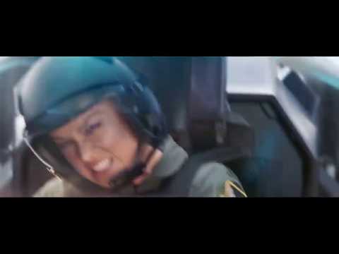 CAPTAIN MARVEL Yon Rogg Training Carol Fight Scene Clip + Trailer NEW 2019