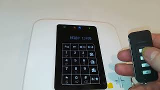 Preview of Setting and un setting a Visonic 360R.