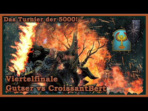 Viertelfinale im Turnier der 5000! Gruftkönige vs CHAOS! Match 3 Total War: Warhammer 2