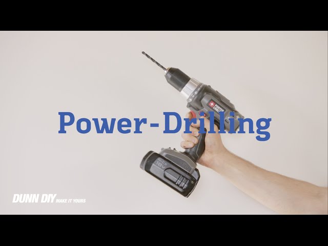 How to Use A Power Drill