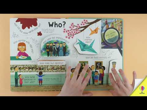 Книга Lift-the-Flap Questions and Answers about Art video 1