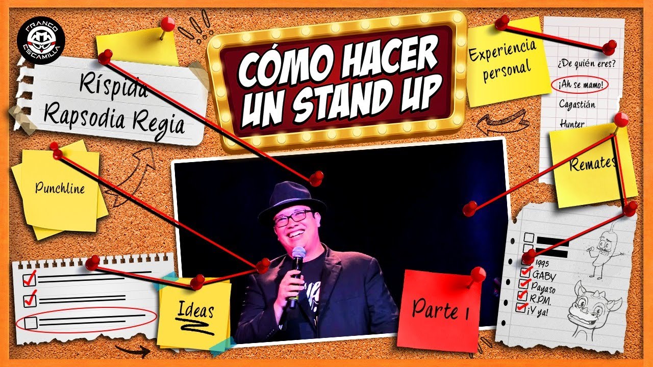 Cómo Hacer Un Stand UP Ep 2.- Franco Escamilla Ríspida Rapsodia Regia pt. 1