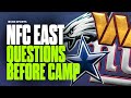 Biggest Questions Before Training Camp NFC East Cowboys Eagles Commanders Giants